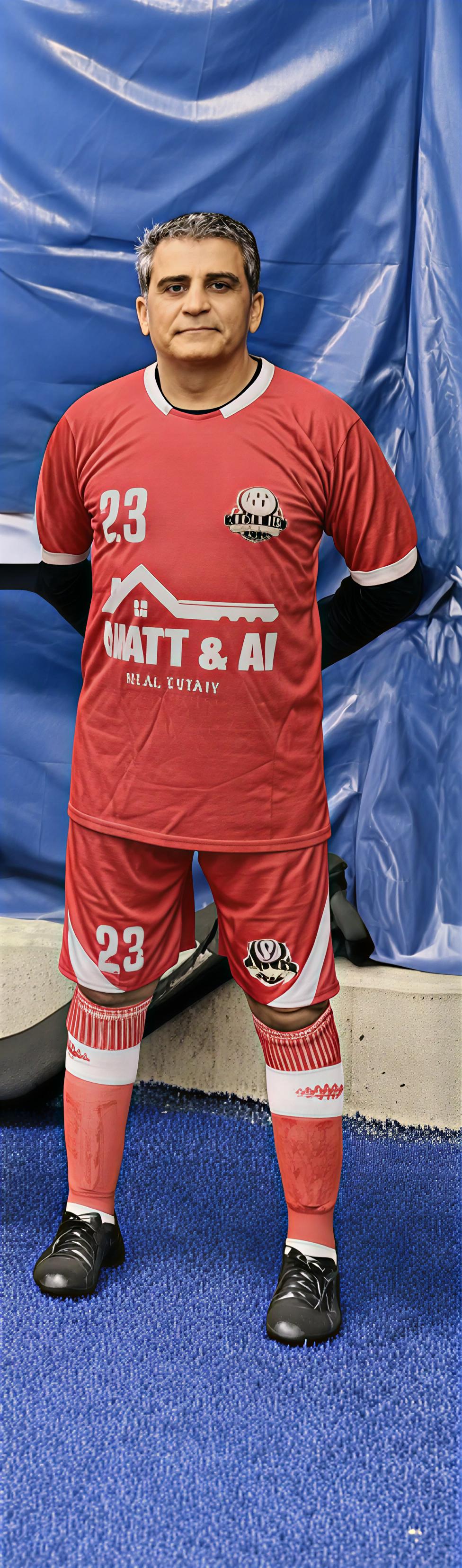 AJ Yusufzai playing soccer now